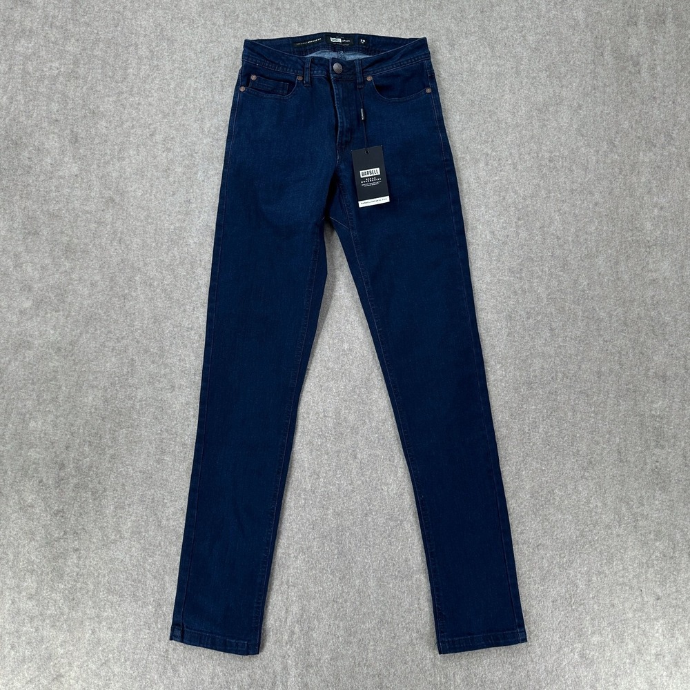 NWT Barbell‎ Apparel Jeans Mens Straigh Athletic Fit 26X32 Stretch Denim